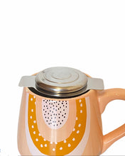 Load image into Gallery viewer, Tea strainer with lid and two handles
